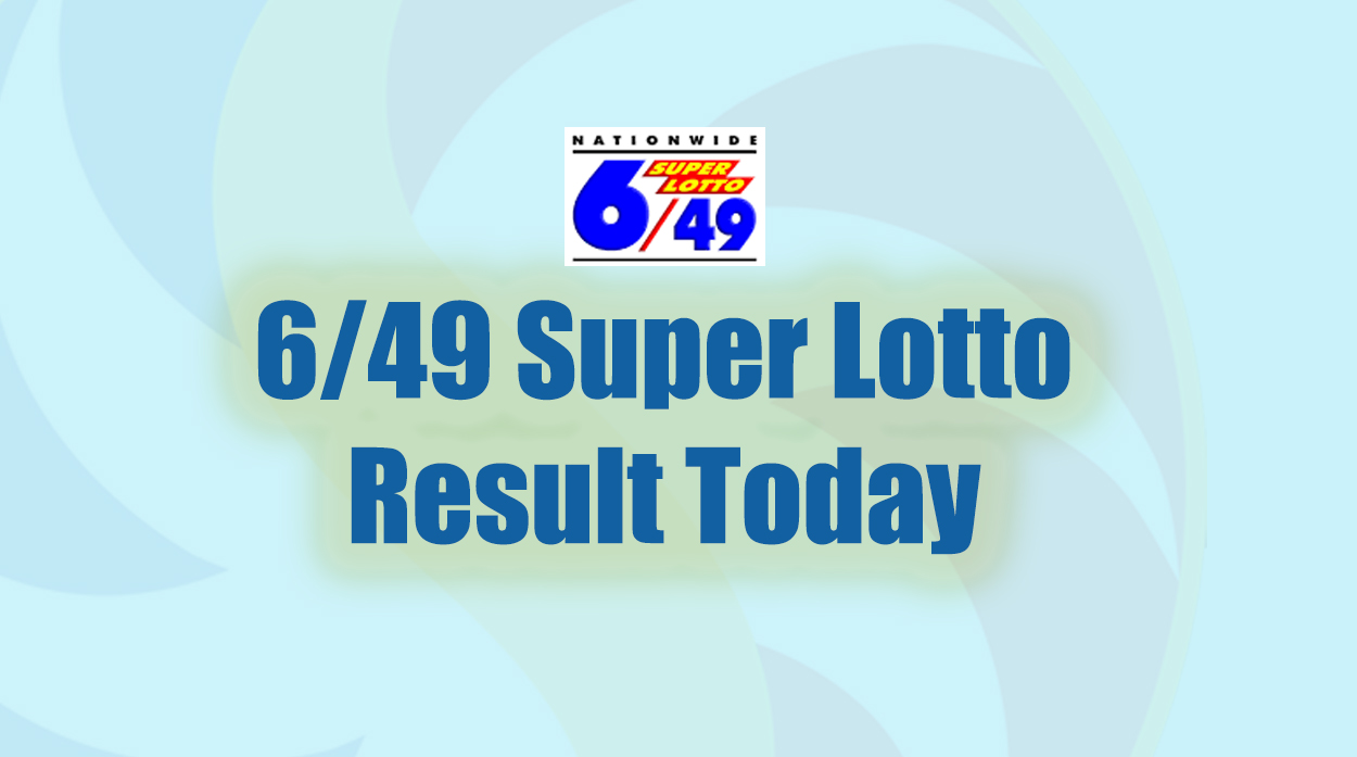 6/49 Super Lotto Result Today January 11, 2024 PCSO Draw - BusinessNews.ph